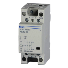 Doepke - Installation Contactor, 20A 4NO 24VAC Doepke - Installation Contactor, 20A 4NO 24VAC