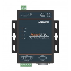 Maiwe - Mport3101 1-port RS232/485/422 Serial to 100M Ethernet Server & Modbus Gateway Maiwe - Mport3101 1-port RS232/485/422 Serial to 100M Ethernet Server & Modbus Gateway