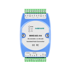 Maiwe - 1-port RS232/485 to 4-port RS485 passive isolated HUB Maiwe - 1-port RS232/485 to 4-port RS485 passive isolated HUB